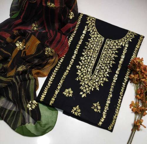 3pc Lawn embroidered suit 