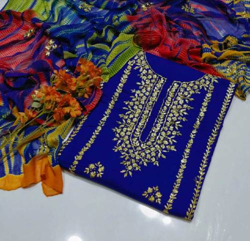 3pc Lawn embroidered suit 