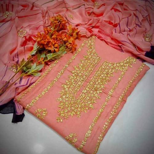 3pc Lawn embroidered suit 