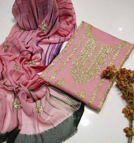 3pc Lawn embroidered suit 