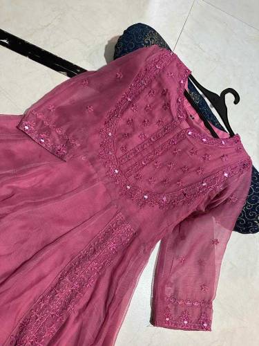 maxi Mirror workTilla embd Chiffon maxi 