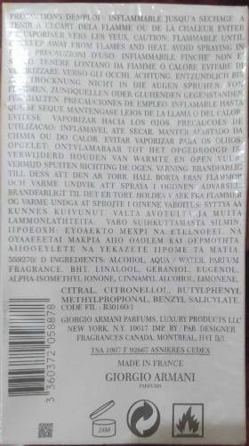 Acqua Di gio Giorgio Armani 100ml