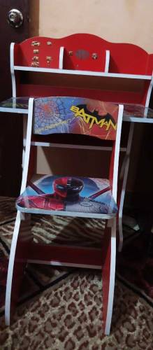 spiderman study  table chair 