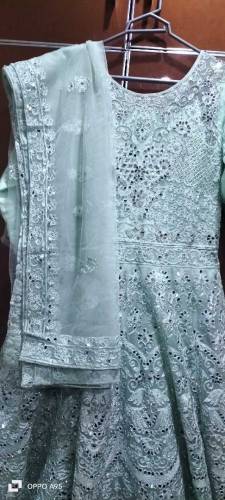 heavy embroidered maxi
