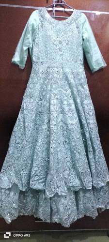 heavy embroidered maxi