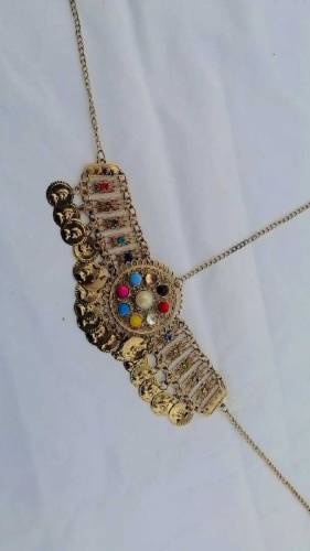 matha Patti and bindi jhumka set