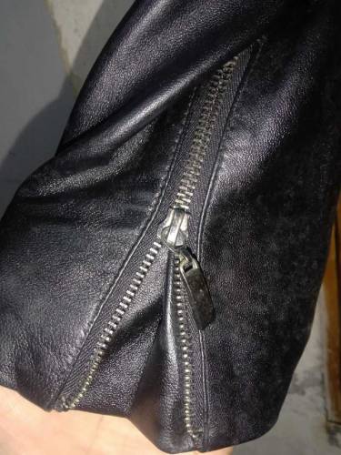 Real leather jacket for men and women 