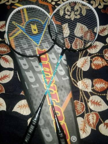 Dunlop badminton rackets pair