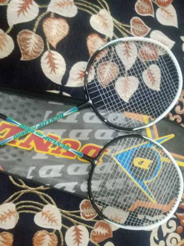 Dunlop badminton rackets pair