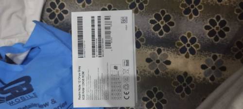 redmi note 12 in very good condition 