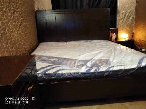 Matt finishing brown color original branded bed 