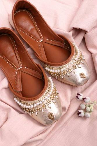 embroidered a d pearl work khusa