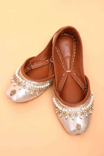embroidered a d pearl work khusa