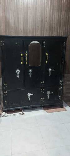 iron safe three doors