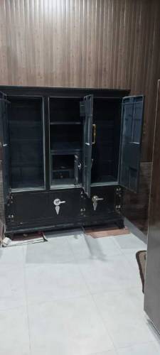 iron safe three doors