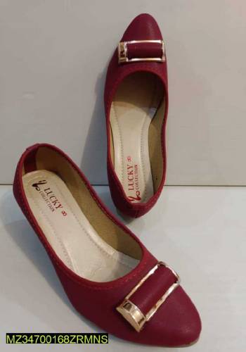 Women's Rexine Heels Kot Shoes 