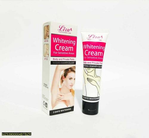 Whitening Cream With Collagen for Sensitive areas 
