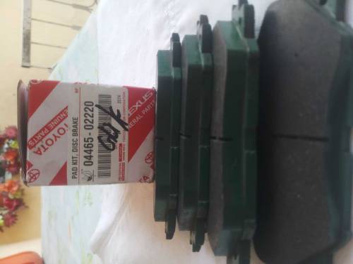 corrolla genion Disc pad only 2 month use