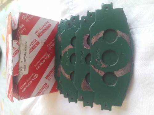 corrolla genion Disc pad only 2 month use