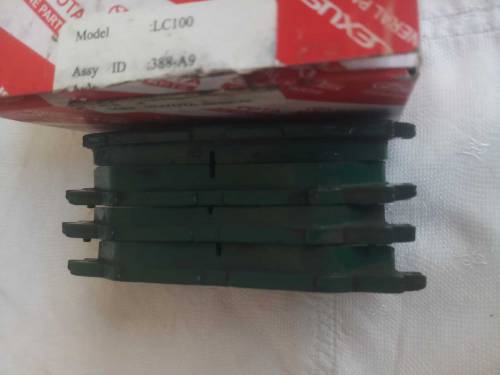 corrolla genion Disc pad only 2 month use