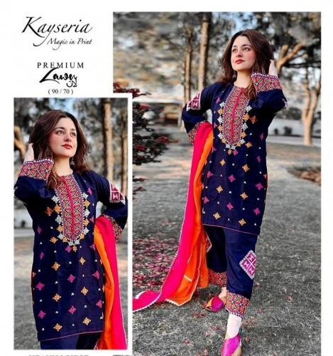 •  Fabric: Lawn•  Shirt Front: Embroidered•  Neckline: Embroidered