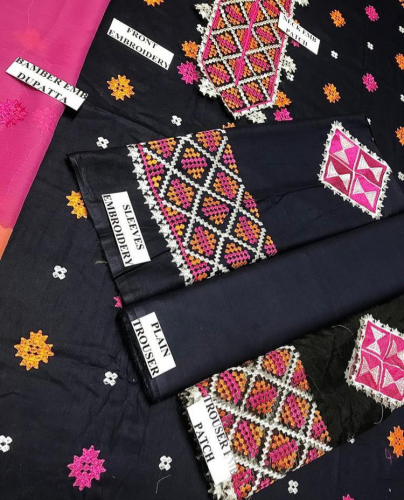 •  Fabric: Lawn•  Shirt Front: Embroidered•  Neckline: Embroidered