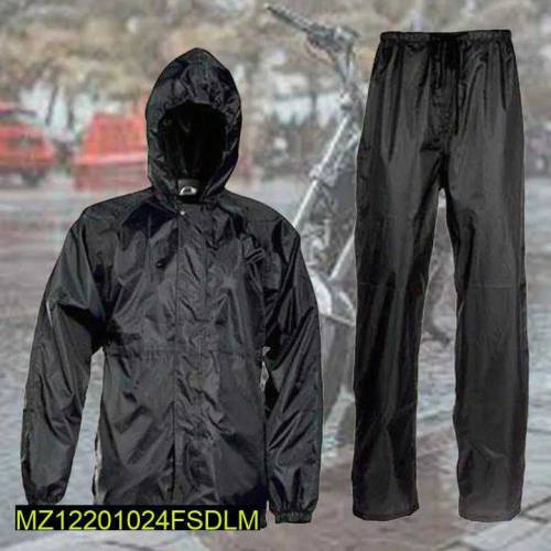2 pcs waterproof  unisex raincoat