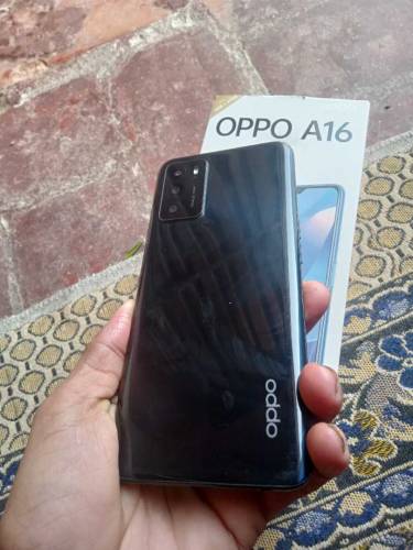 oppo a16 full box good condition 4/64 