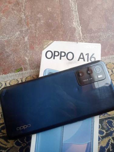 oppo a16 full box good condition 4/64 