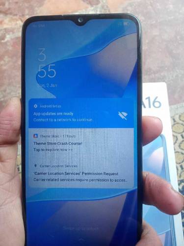 oppo a16 full box good condition 4/64 