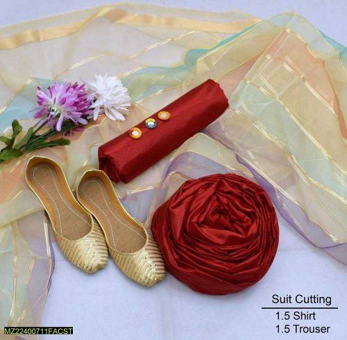 3 psc Unstitched suit 