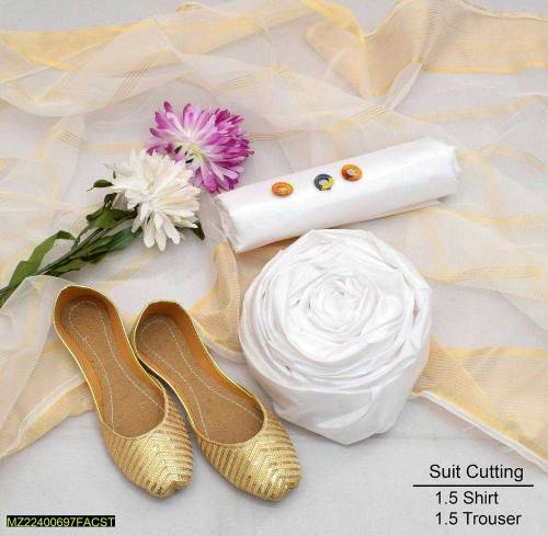 3 psc Unstitched suit 