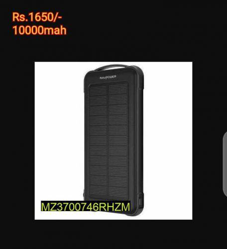 Power Bank Solar and Electric 