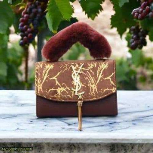 •  Material: PU Leather: Hand Bag•