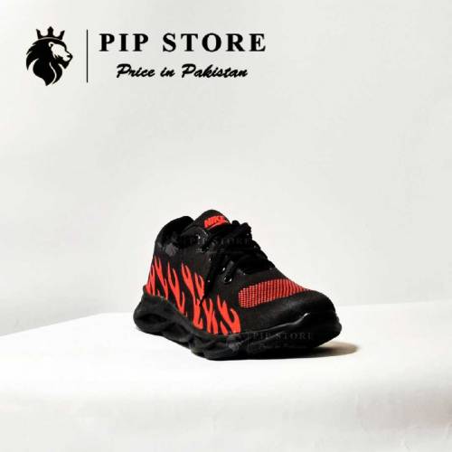 Men's Rubber Comfortable Joggers Red Fire.