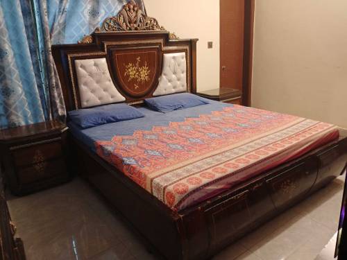 durable wood bedroom set available for sale