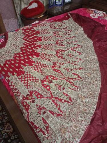 bridal lehanga just 3 hours used