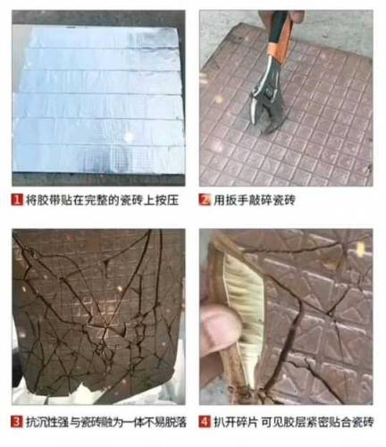 waterproof tape.