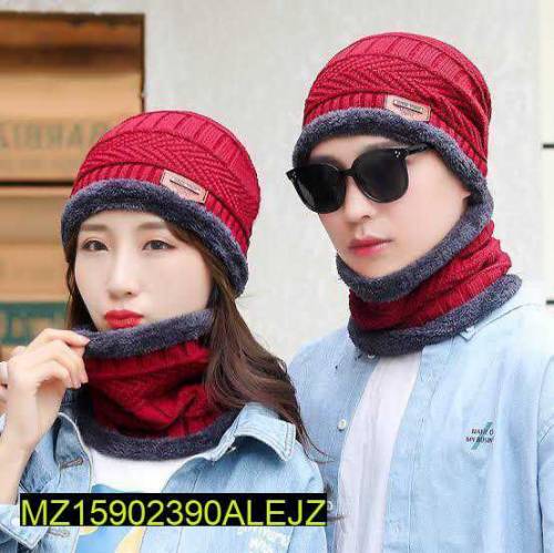 Beanie Cap and neck Warmer 