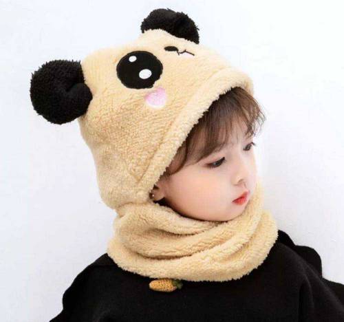 kids Beanie wool cap and Wormer (03145156658) 