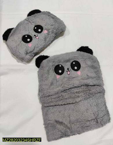 kids Beanie wool cap and Wormer (03145156658) 