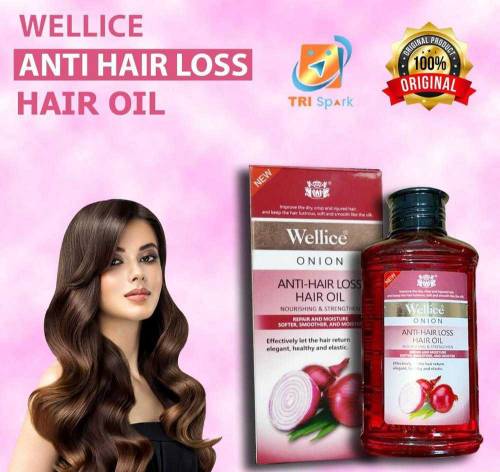 Wellice Anti-Hair Loss Onion Hair Oil