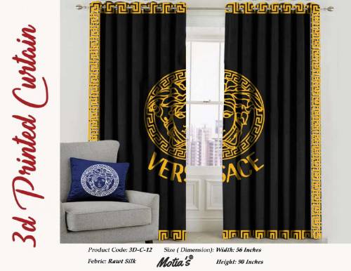 3D Digital Print Curtains