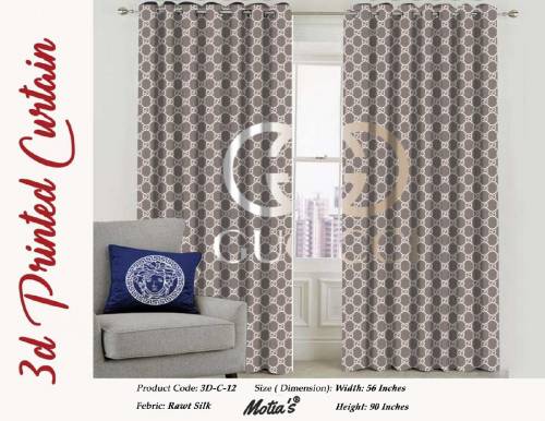 3D Digital Print Curtains