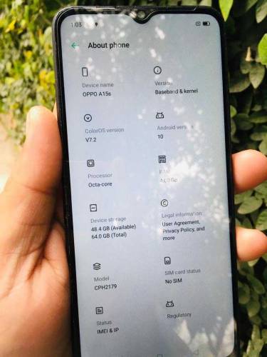 Oppo A15s 4/64