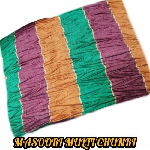 Masoori Multicolour Crush Duppatta for Girl