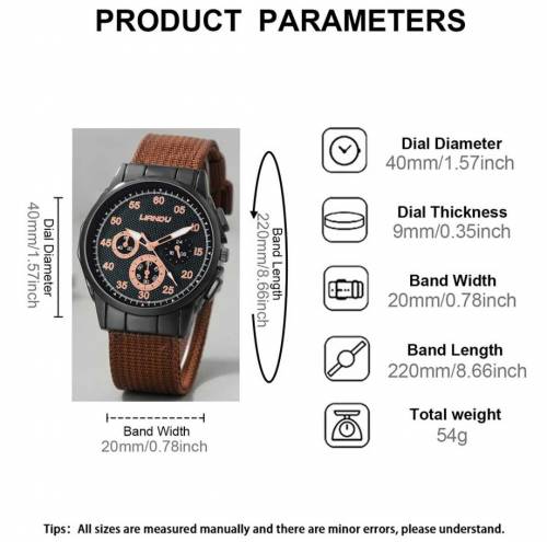 stylish watch with 4 bands. cash on delivery 