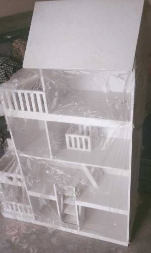 wooden doll house