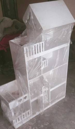 wooden doll house