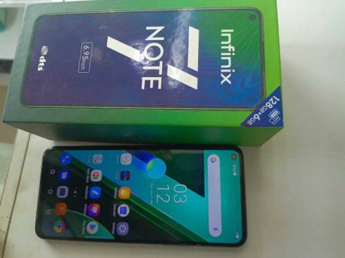 Infinix note 7 GB6 /128